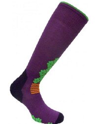 Eurosock Snowdrop Ski Socks Women's in Plum